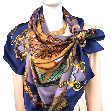 Hermes silk scarf fashion